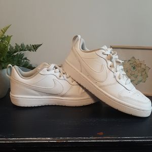 Nike Court shoes,  white,  Size 5Y